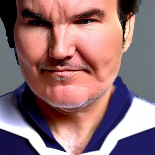 Image similar to Norm MacDonald in a Sailor Moon outfit