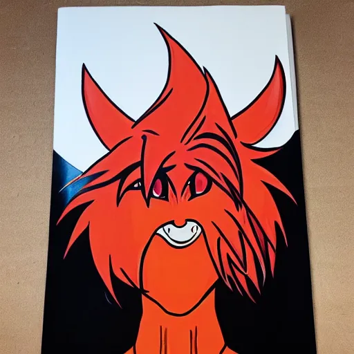 Image similar to Kurama 🎨🖌️