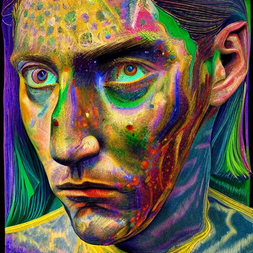 Prompt: Intricate five star Celestial Entity portrait by Pablo Picasso, oil on canvas, HDR, high detail, Photo realistic, hyperrealism,matte finish, high contrast, 3d depth, masterpiece, vivid and vibrant colors, enhanced light effect, enhanced eye detail,artstationhd