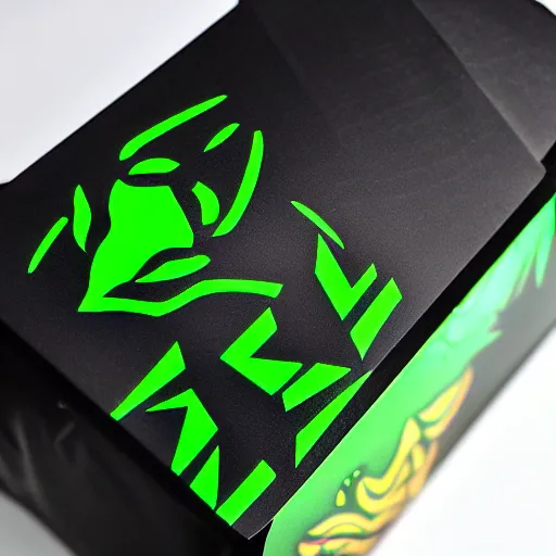 Prompt: razer RGB gaming toilet paper