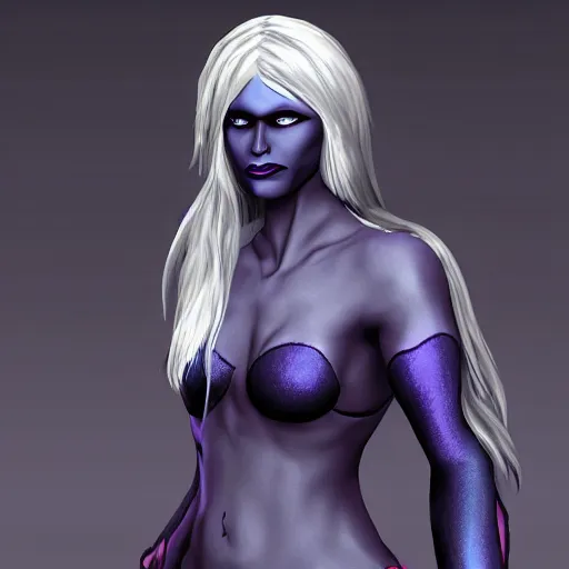 Image similar to Female drow fighter