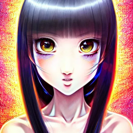 Image similar to cute, ultra detailed painting at 1 6 k resolution and epic visuals. epically beautiful image. amazing effect, image looks crazily crisp as far as it's visual fidelity goes, absolutely outstanding. vivid clarity. ultra. iridescent. mind - breaking. mega - beautiful pencil shadowing. beautiful face. ultra high definition, range murata and artgerm