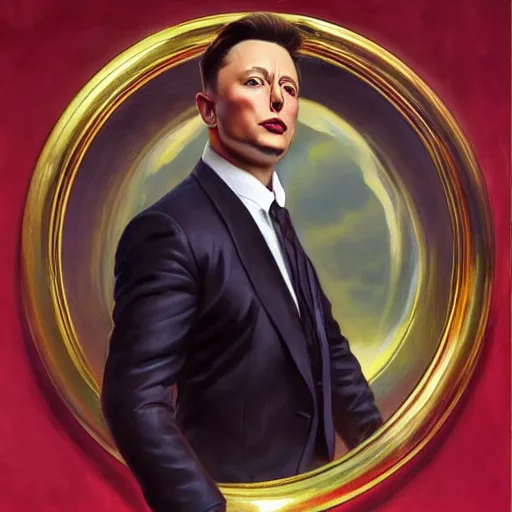 Prompt: “the ultimate gigachad, incredibly muscular Elon Musk with chiseled jawline, trending on /r/moreplatesmoredates, oil on canvas artstation by J. C. Leyendecker and Edmund Blair Leighton and Charlie Bowater octane render”