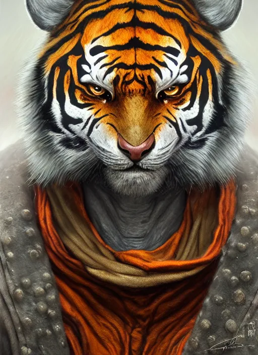 Image similar to cyber tiger downtown cn tower mf doom tiger eyes, wet metal fur. intricate, elegant, highly detailed, centered, digital painting, artstation, concept art, smooth, sharp focus, illustration, artgerm, tomasz alen kopera, peter mohrbacher, donato giancola, joseph christian leyendecker, wlop, frank frazetta