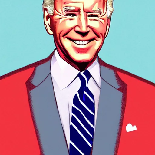 Image similar to joe biden as a cute bean