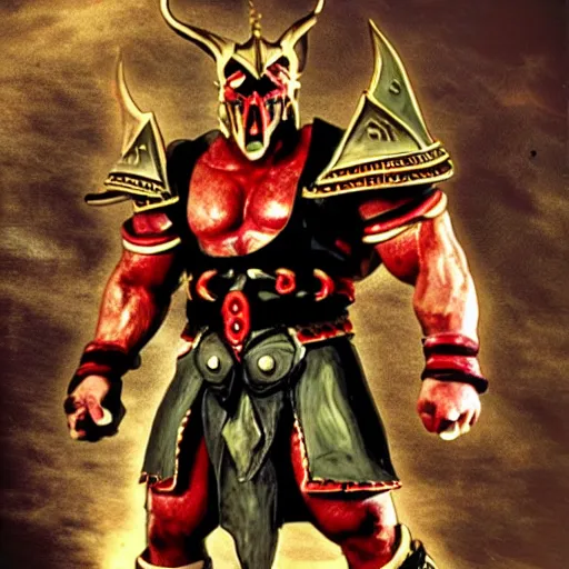 Prompt: shao kahn