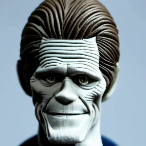 Image similar to foam willem dafoe made of foam : intricate, elegant, highly detailed, centered, smooth, sharp focus,