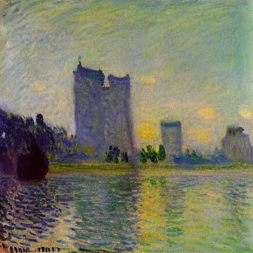 Image similar to all the small things, Monet