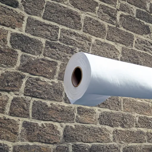 Image similar to toilet paper with long wingspan majestic flying over beautiful medieval background