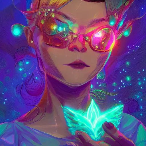 Image similar to skill magic deepdream radiating a glowing aura stuff loot legends stylized digital illustration video game icon artstation lois van baarle, ilya kuvshinov, rossdraws,