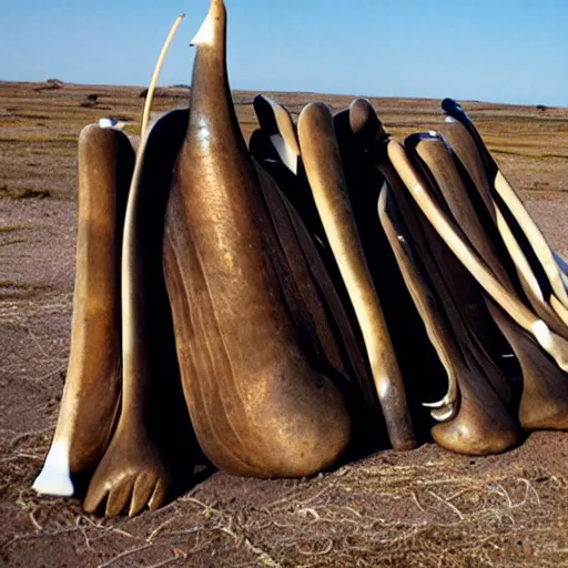 Image similar to walrus tusks