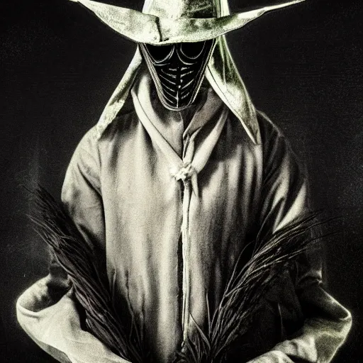 Image similar to teenage plague doctor prom photo. extremely lush lifelike detail. award - winning digital art by ansel adams, roger deakins, steichen. surreal scientific photoillustration, masterpiece, artstation, shutterstock polycount contest winner, biomorphic. child larva plague doctor