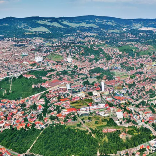 Prompt: mioveni city in romania, 8 k uhd, hyper detailed, photo realistic