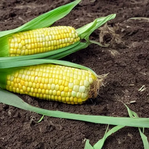 Prompt: how sweetcorn grow