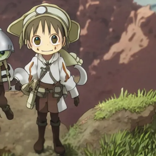 Image similar to Made in Abyss