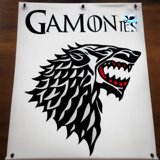 Image similar to game of thrones house banner loon