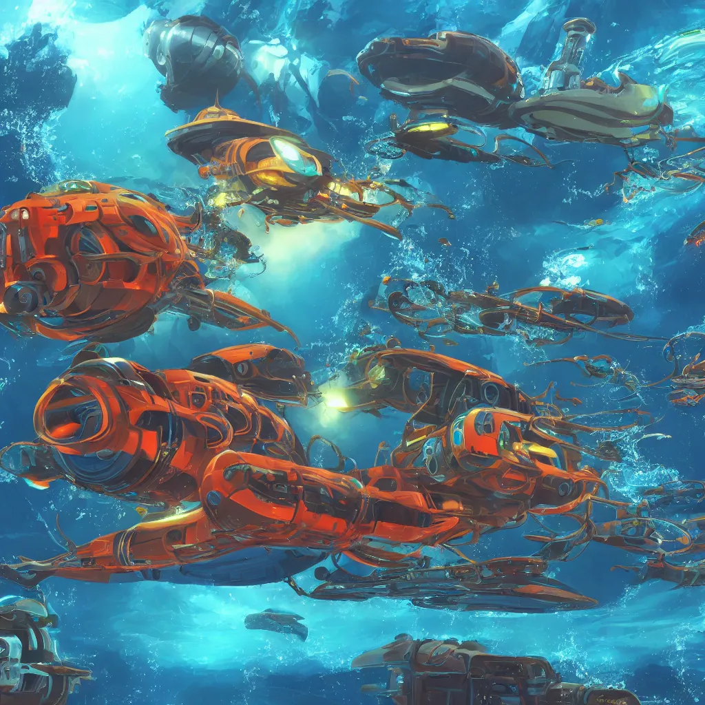 Prompt: 8k wallpaper of Subnautica, by Rob Gonsalve