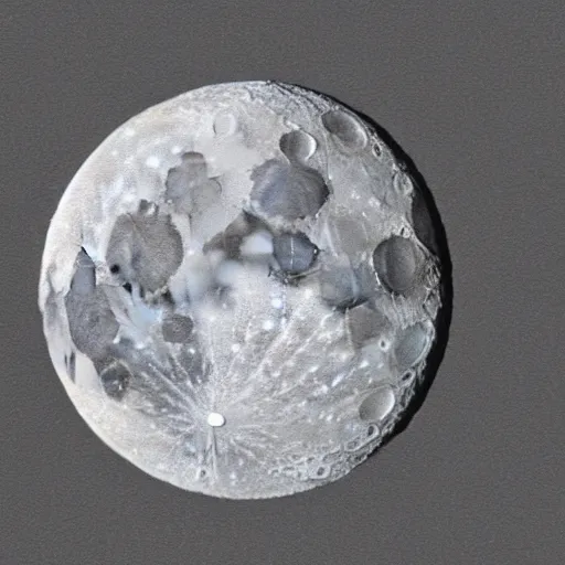 Prompt: an telescope image of a cheese moon