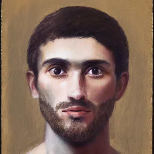 Image similar to human, male, portrait