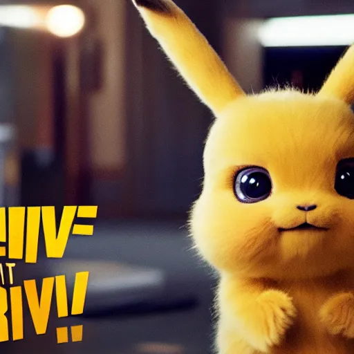 Image similar to a rabbit in the movie detective pikachu