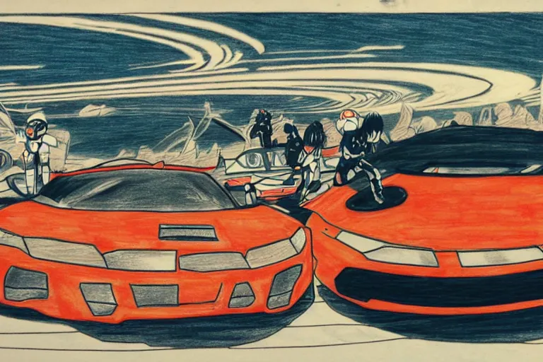 This new car racing anime looks AMAZING | Hi-DRIVERS - YouTube
