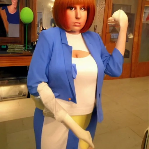 Image similar to Lois Griffin as a real person