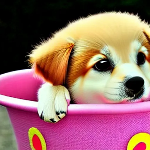 Image similar to Kawaii cute dog