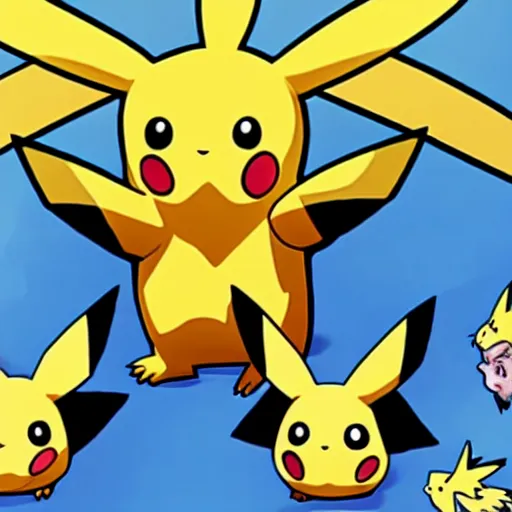 Image similar to an old age home for pikachu