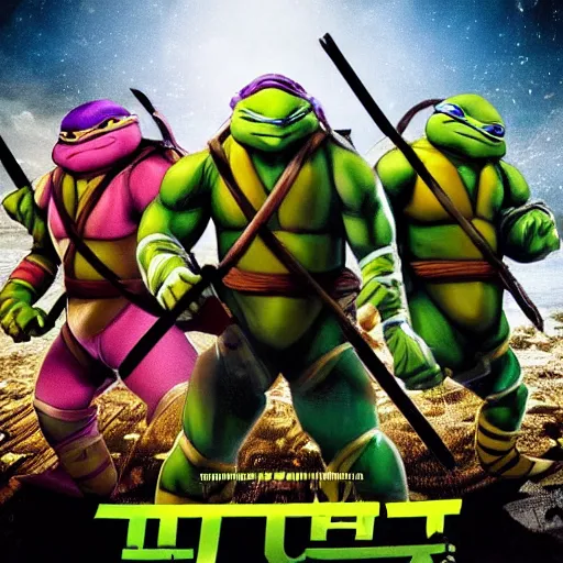 Prompt: Oh My God Tmnt Tmnt2012 Teenage Mutant Ninja Turtles Tmnt Human Teenage Ninja Turtles