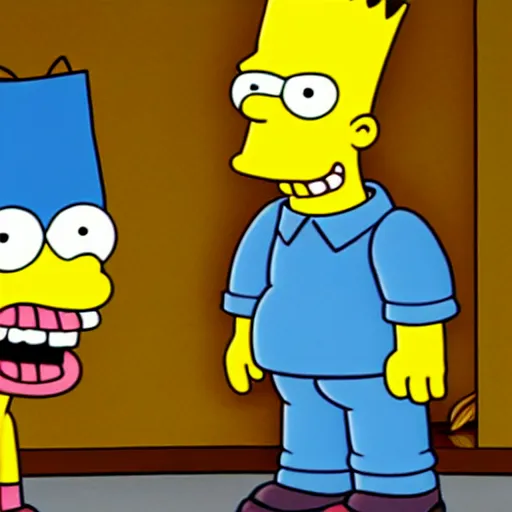 Image similar to bart simpson in breaking bad