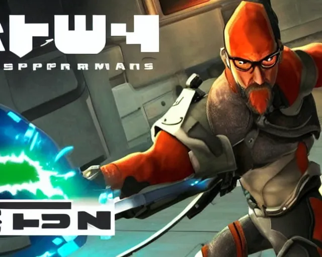 Image similar to gordon freeman in super smash bros ultimate leak