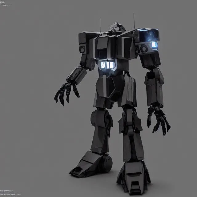 Image similar to ultra realistic mecha i'm the style of piet mondriaan, dark cinematic, volumetric, realistic, 3 d render, cinematic lighting, ray tracing, cinematic, unreal engine 5, unreal engine render, octane render, hyper realistic, photo, 8 k