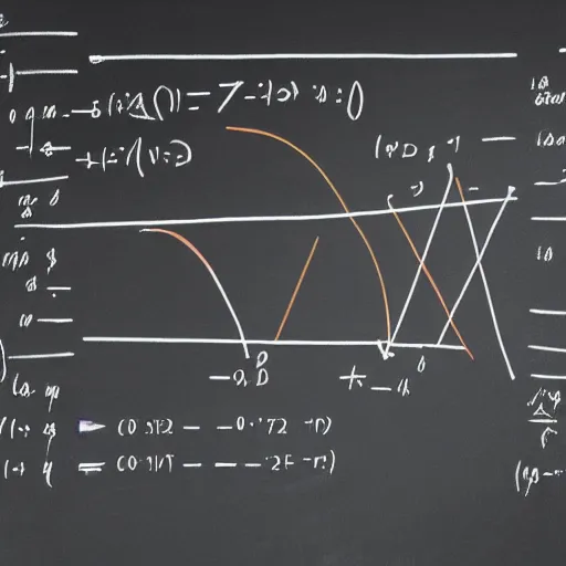 Prompt: the equation from the theory of all and functioning quantistic gravity theorem, written on a blackboard