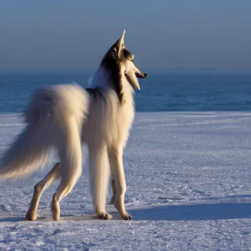 Image similar to borzoi