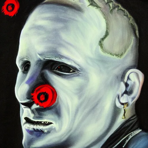 Prompt: Corey Taylor as renessance painting