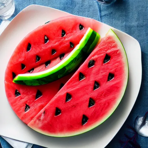 Prompt: Watermelon steak