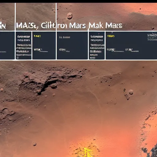 Image similar to Elon musk at mars 4k detail