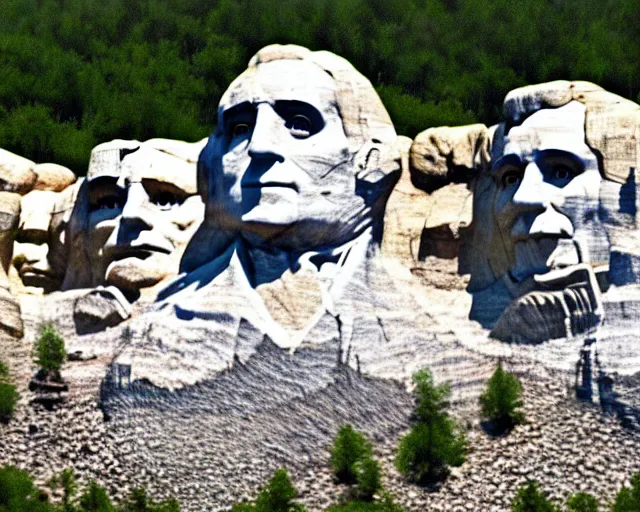 Prompt: boglins mount rushmore national memorial