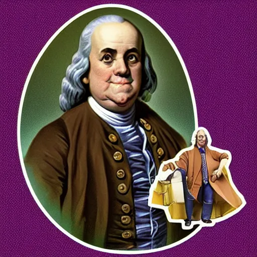 Prompt: “Benjamin Franklin as a 1980s action figure”