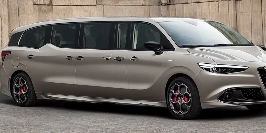 Image similar to “2022 Alfa Romeo Minivan”