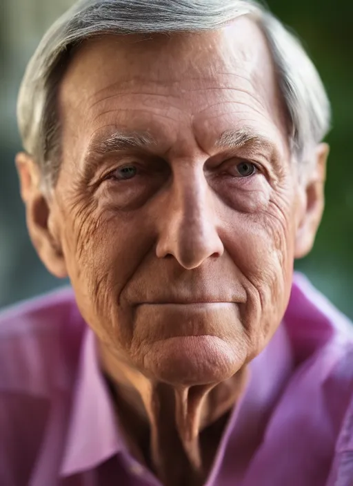 Image similar to dslr photo portrait still of 7 5 year old age 7 5 jared kushner at age 7 5!!!, 8 5 mm f 1. 8