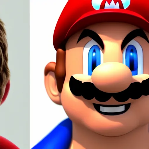 Image similar to a film still portrait of chris pratt dressed up as mario with the face and body of chris pratt in real life as a real person, grotesque, disturbing, disgusting, realistic hyperrealistic 4 k resolution 8 k resolution highly detailed very detailed extremely detailed hd quality detailed face very detailed face extremely detailed face trending on artstation, modern portrait, modern photograph, film still