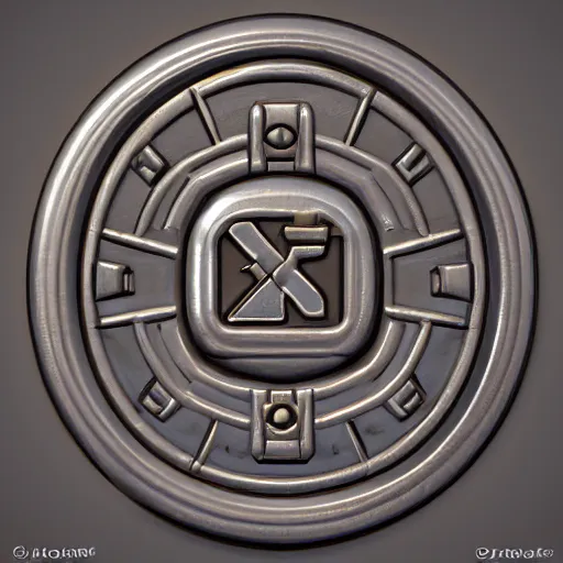 Image similar to a stylised key for the doors, key is on the center of image, point and click game inventory item, very detailed, rim light, outer glow, on the white background, high poly vray render, stylised textures, trending on artstation