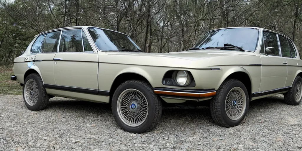 Prompt: “1970s BMW X3”