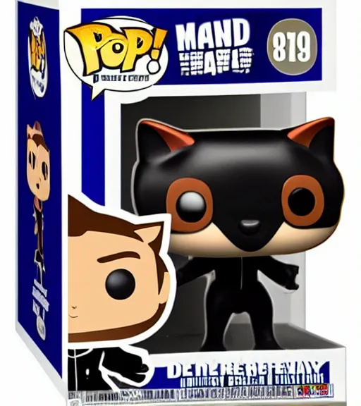 Prompt: catboy maid jerma985 funko pop still sealed in box, ebay listing