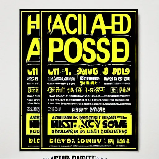 Image similar to acid house flyer