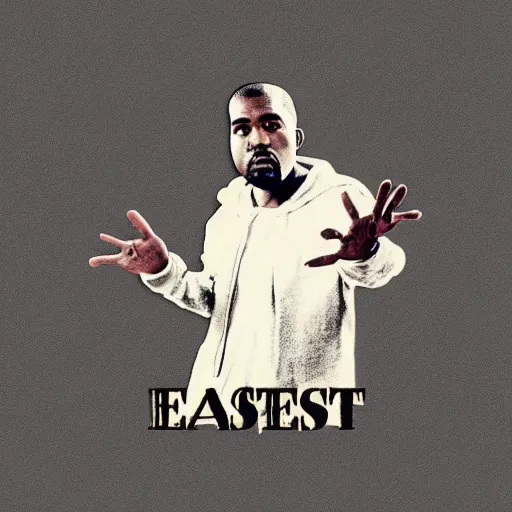 Image similar to kanye east