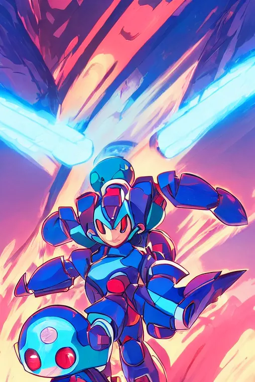 Image similar to megaman x zero rockman 2 0 2 2 switch game boss robot ninja mask helmet legacy collection fanart artsation, art gta 5 comics, behance hd by jesper ejsing, by rhads, makoto shinkai and lois van baarle, ilya kuvshinov, rossdraws global illumination ray tracing