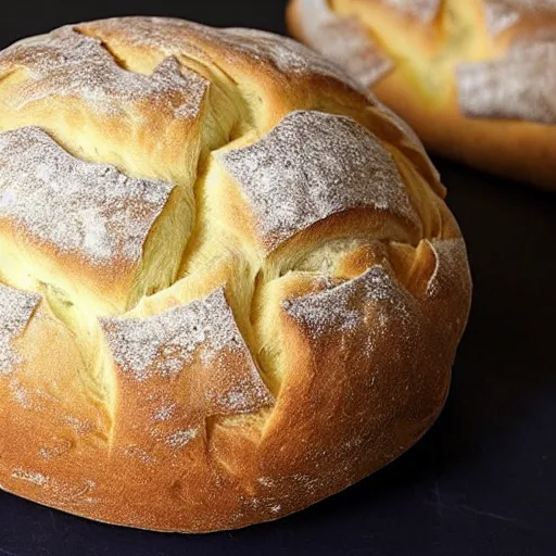 Prompt: fluffy bread, ultrarealistic, well baked