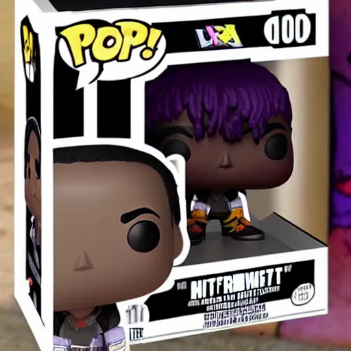 Image similar to lil uzi vert funko pop